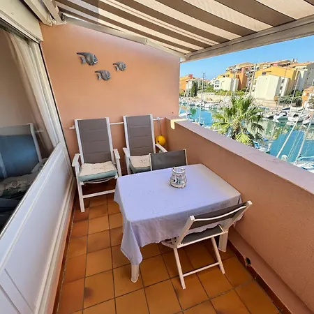 דירה Appartement Vue Mer Piscine Et Plage A Pied Ambassade Du Soleil אגדה